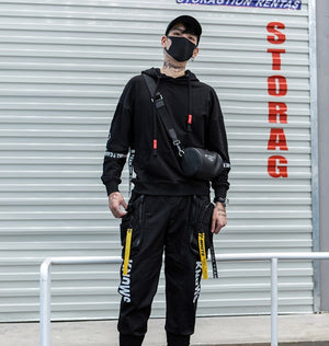 Panmax Black Hoodie , - Streetwear Hoodie - Slick Street