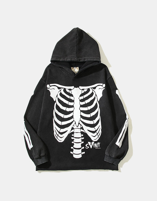 Primark cheap skeleton hoodie