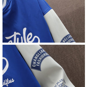 Worldflus Varsity Jacket , - Streetwear Jacket - Slick Street