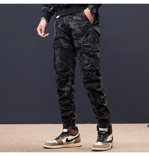 M1 Military Skinny Cargo Pants , - Streetwear Cargo Pants - Slick Street