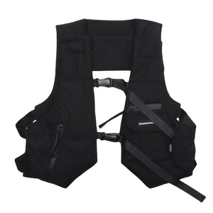 Techwear LOCKNLOAD Black Vest , - Streetwear - Slick Street