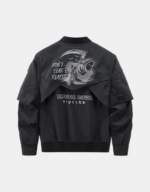 Don't Fear The Reaper X1 Jacket , - Streetwear Jacket - Slick Street