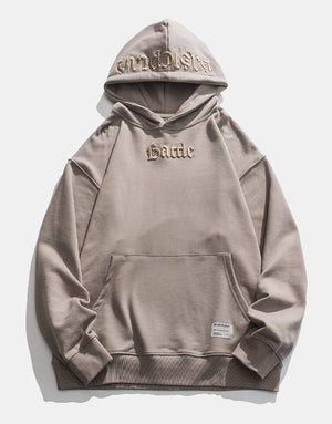 Unknown Battle Hoodie Khaki, XS - Streetwear Hoodie - Slick Street