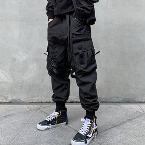Night Owl V1 Cargo Pants , - Streetwear Cargo Pants - Slick Street