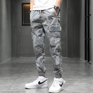 Illustrations Y2K Chino Pants 28, Gray - Streetwear Pants - Slick Street