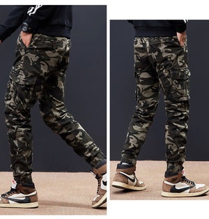 M1 Military Skinny Cargo Pants , - Streetwear Cargo Pants - Slick Street