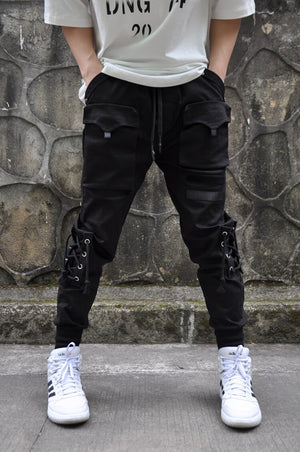 Dark Overseas V1 Cargo Pants , - Streetwear Cargo Pants - Slick Street