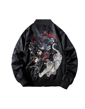 Sakazaki Gxp1999 Bomber Jacket , - Streetwear Jacket - Slick Street