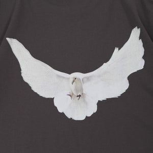 Peace Dove Crewneck T-Shirt , - Streetwear T-Shirts - Slick Street