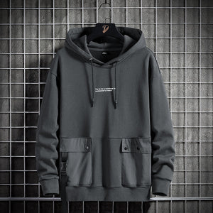 Square B1 Hoodie Gray, XS - Streetwear Hoodie - Slick Street
