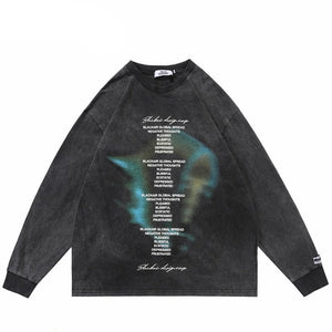 Hip Hop Letters Graphic Streetwear T-Shirt , - Streetwear T-Shirts - Slick Street