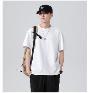 Pure Cotton Cashmere T-Shirt White, XS - Streetwear Tee - Slick Street