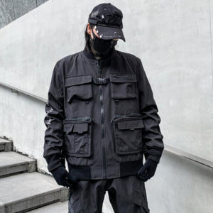 BlackOut Jacket , - Streetwear Jackets - Slick Street
