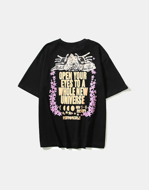 A New Universe Loose-Fit T-Shirt , - Streetwear T-Shirts - Slick Street