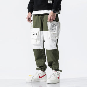 SLVN Elastic Ankle Pants XS, Green - Streetwear Pants - Slick Street