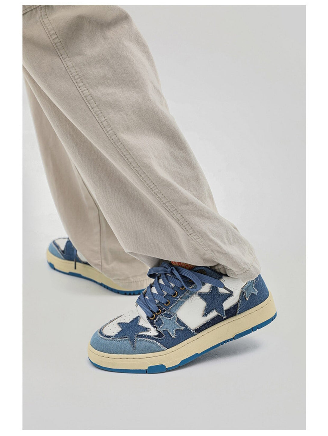 Star Eli1 Skate Sneakers - Blue ,  - Streetwear Shoes - Slick Street