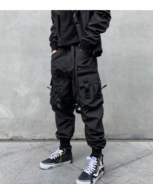 Night Owl V1 Cargo Pants , - Streetwear Cargo Pants - Slick Street