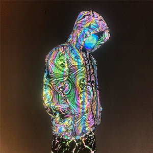 V2 Reflective Jacket , - Streetwear Jackets - Slick Street