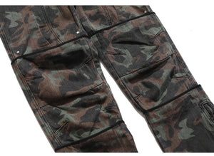 Camo R1 Full Length Pants , - Streetwear Pants - Slick Street