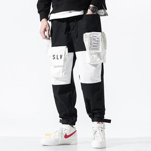 SLVN Elastic Ankle Pants XS, Black - Streetwear Pants - Slick Street
