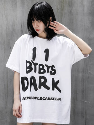 11BYBYS DARK T-Shirt , - Streetwear T-Shirts - Slick Street
