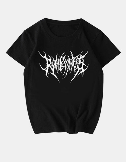 Thunder Lightning T-Shirt Black, XS - Streetwear T-Shirts - Slick Street