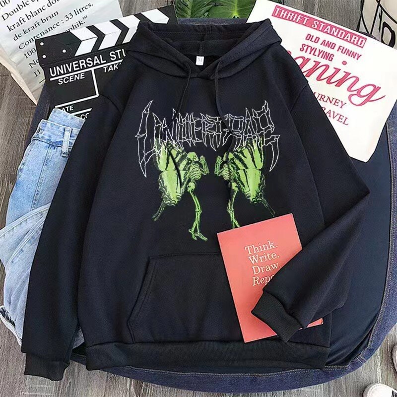 Monster X Hoodie Black, XS - Streetwear Hoodie - Slick Street