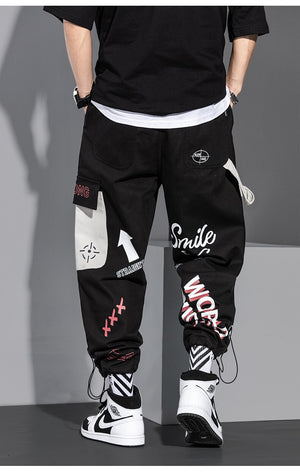 Alleye Gaze Joggers , - Streetwear Joggers - Slick Street