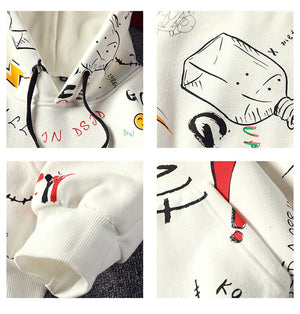 Nostalgic Note Hoodie , - Streetwear Hoodie - Slick Street