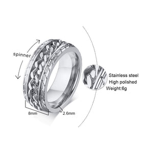 IV Spinner Ring ,  - Streetwear Jewellery - Slick Street