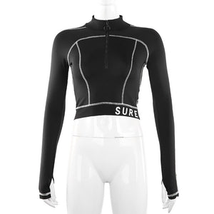 Sure Slim Cropped Top , - Streetwear Tops - Slick Street