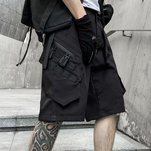 Tactical Multi Pocket Cargo Shorts , - Streetwear Shorts - Slick Street