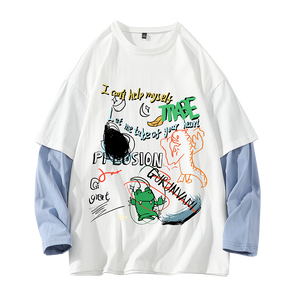 I Can't Help Myself Art Long Sleeve , - Streetwear Shirt - Slick Street