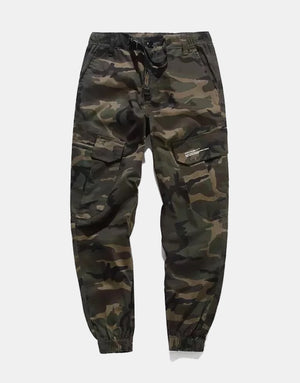 Tactical Camo Cargo Pants , - Streetwear Cargo Pants - Slick Street