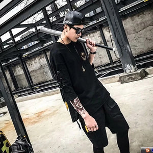 Homme T-Shirt , - Streetwear T-Shirts - Slick Street