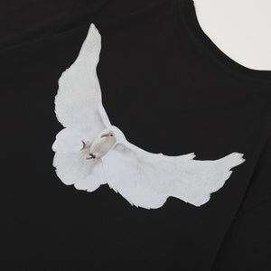 Peace Dove Crewneck T-Shirt , - Streetwear T-Shirts - Slick Street