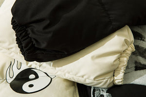 Yin Yang Skeleton Jacket , - Streetwear Jackets - Slick Street