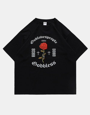 Godbless T-Shirt , - Streetwear Tee - Slick Street