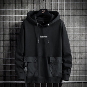 Square B1 Hoodie Black, XS - Streetwear Hoodie - Slick Street