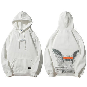 Angel God Hoodie , - Streetwear Hoodie - Slick Street