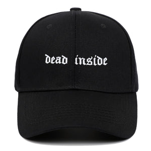Dead Inside Cap , - Streetwear Hats - Slick Street