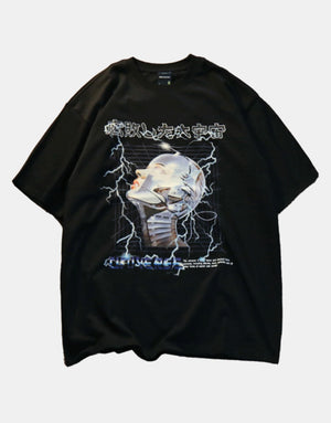 Electric Mind T-Shirt , - Streetwear T-Shirts - Slick Street