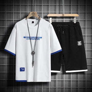 YRNDIAN 2 Piece Set , - Streetwear Tee - Slick Street