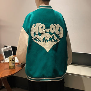 He'lo Optics Varsity Jacket , - Streetwear Jacket - Slick Street