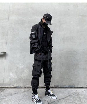 Night Owl V1 Cargo Pants , - Streetwear Cargo Pants - Slick Street