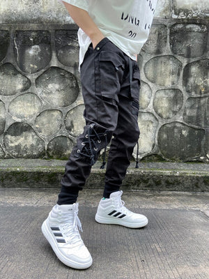 Dark Overseas V1 Cargo Pants , - Streetwear Cargo Pants - Slick Street