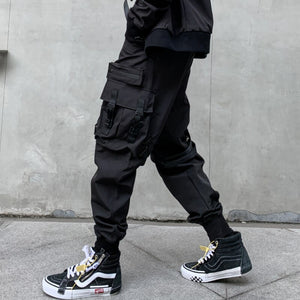 Night Owl V1 Cargo Pants , - Streetwear Cargo Pants - Slick Street
