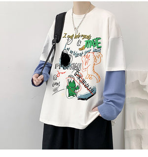 I Can't Help Myself Art Long Sleeve , - Streetwear Shirt - Slick Street