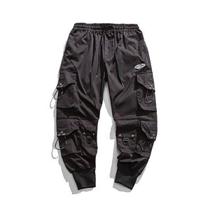 Dark Cosmic Cargo Pants , - Streetwear Cargo Pants - Slick Street