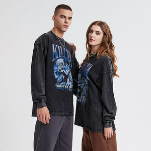 Killua Rookie Hunter Sweatshirt , - Streetwear Sweatshirts - Slick Street